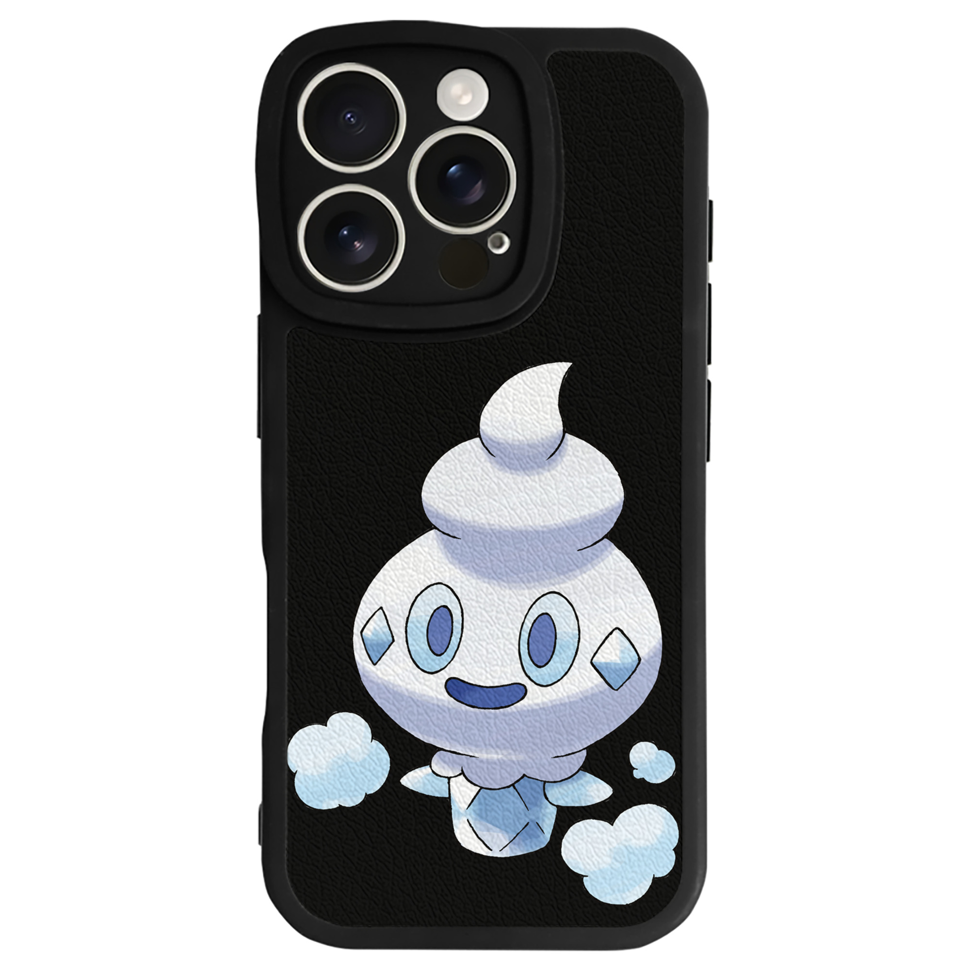 （画像用） ポケットモンスター Pokémon 【iPhone 16シリーズ対応】シリコンスマホケース（レザー調） 材質：シリコン